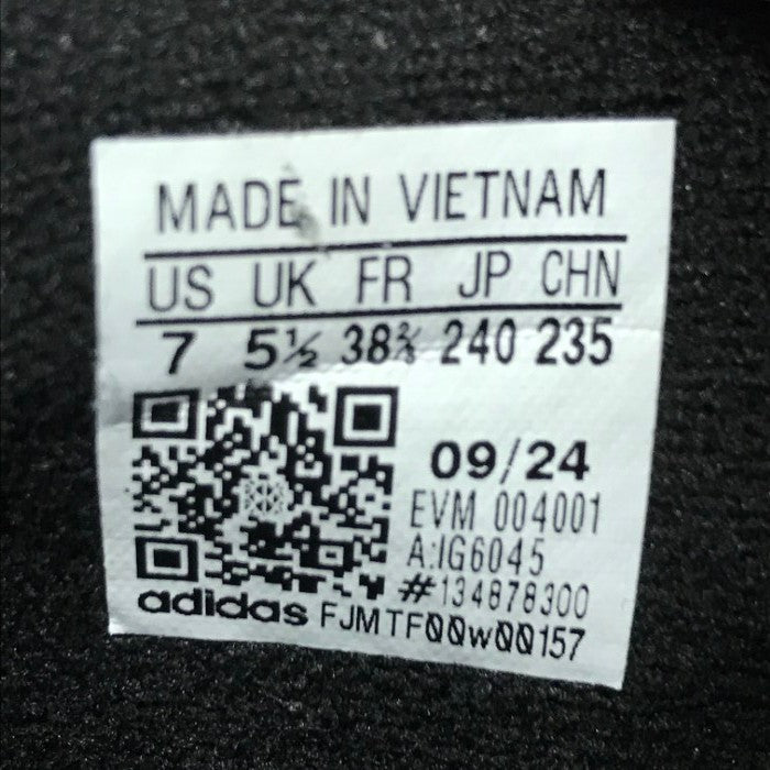 adidas Originals アディダス オズガイア スニーカー レディース ローカット OZGAIA 厚底 ブラック 24.0cm IG6045 中古 T1