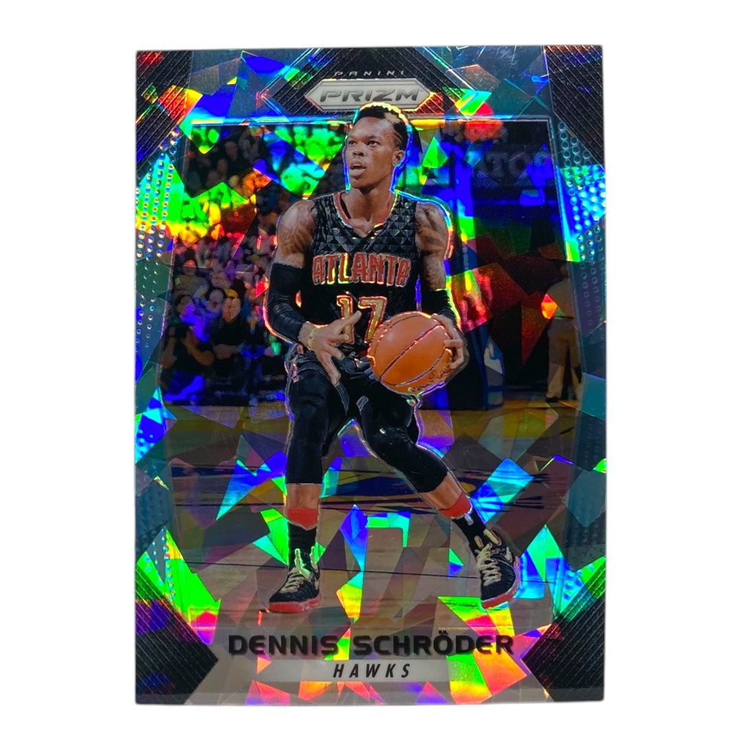 PANINI NBAカード PRIZM DENNIS SCHRODER ATLANTA HAWKS /99 #101 中古 IT2