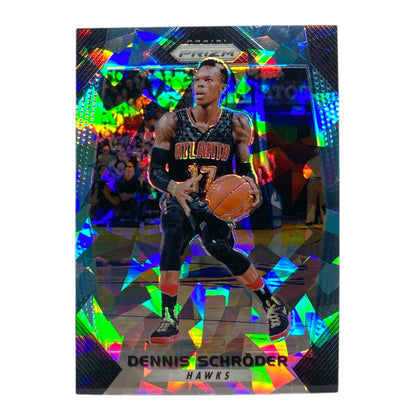 PANINI NBAカード PRIZM DENNIS SCHRODER ATLANTA HAWKS /99 #101 中古 IT2