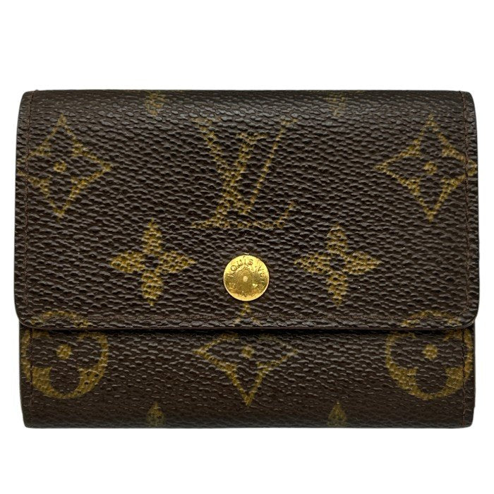 LOUIS VUITTON ルイヴィトン モノグラム ポルトモネ プラ コインケース M61930 中古 W4