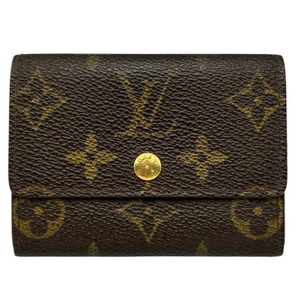 LOUIS VUITTON ルイヴィトン モノグラム ポルトモネ プラ コインケース M61930 中古 W4