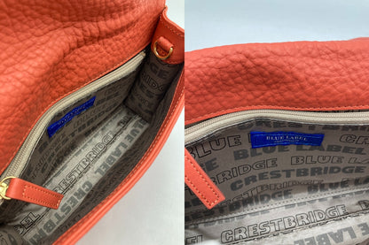 BLUE LABEL ブルーレーベル クレストブリッジ レザー 2WAY ショルダーバッグ 55105-275-84 中古 D4