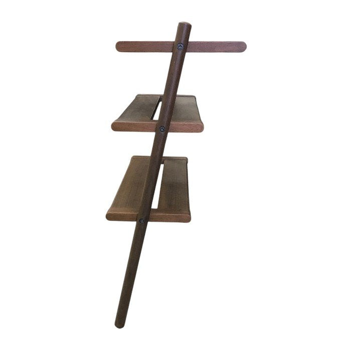 cosine コサイン シューラック 下駄箱 収納ラック シューズラック 立て掛け ウォルナット SR-04CW 中古 T1