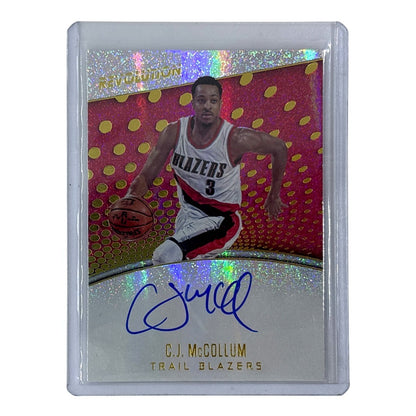 PANINI NBAカード REVOLUTION C.J. McCOLLUM TRAIL BLAZERS #A-CM 中古 IT1