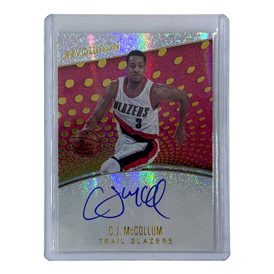 PANINI NBAカード REVOLUTION C.J. McCOLLUM TRAIL BLAZERS #A-CM 中古 IT1