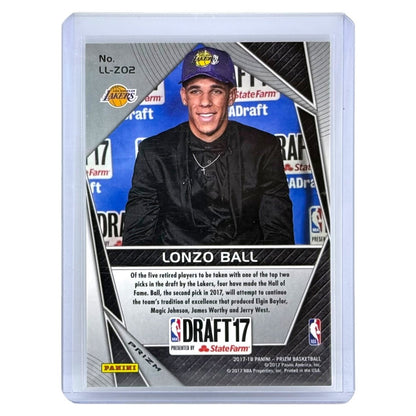 PANINI NBAカード PRIZM LONZO BALL LOS ANGELES LAKERS #LL-ZO2 中古 IT1