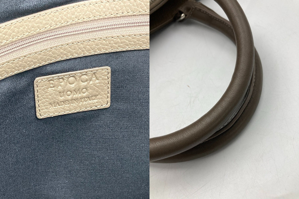 EPOCA UOMO エポカウォモ レザー 2way ショルダーバッグ 中古 D4