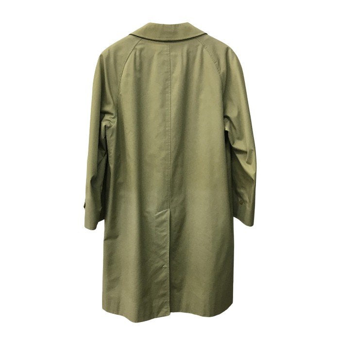 Buberrys バーバリー ステンカラーコート メンズ 秋冬 チェック柄 裏地/ライナー ヴィンテージ カーキ 170サイズ 中古 T1