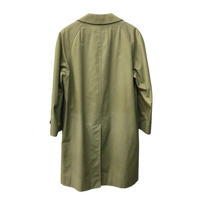 Buberrys バーバリー ステンカラーコート メンズ 秋冬 チェック柄 裏地/ライナー ヴィンテージ カーキ 170サイズ 中古 T1