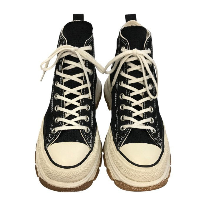CONVERSE コンバース ALL STAR 100 TREKWAVE HI スニーカー メンズ ハイカット 厚底 オールスター 100周年 ブラック/ホワイト 27cm 1SD036 中古 T1