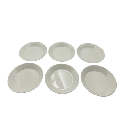 iittala イッタラ TEEMA ティーマ カップ＆ソーサー 6客 洋食器 シンプル  セット ホワイト 中古 Ｗ４