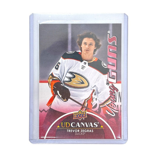 UPPER DECK NHLカード SERIES 1 TREVOR ZEGRAS DUCKS #C117 中古 IT1