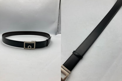 ALFRED DUNHILL ダンヒル バックル レザーベルト メンズ 中古 D4