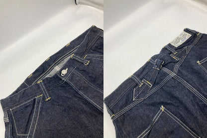 FREEWHEELERS フリーホイーラーズ デリックマンオーバーオールズ ワークパンツ サイズ32×32 メンズ 中古 D4