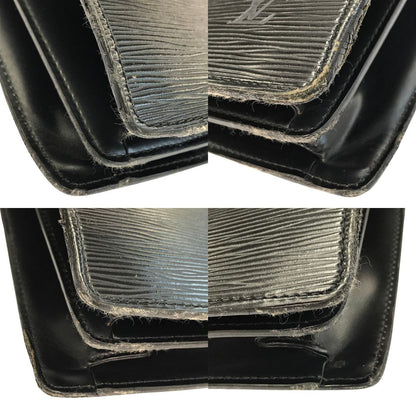 LOUIS VUITTON ルイ ヴィトン エピ セルヴィエット フェルモワール ビジネスバッグ メンズ ブリーフケース ドクターバッグ ノワール M54352 中古 T1