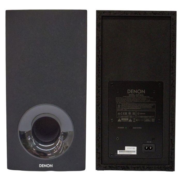 デノン Denon DHT-S316 サウンドバー ARC/Bluetooth対応/ワイヤレスサブウーファー ブラック DHT-S316K 中古 a1