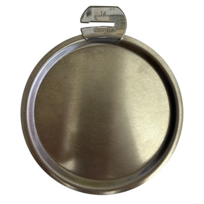 CRISTEL クリステル グラフィット 両手鍋深型 14cm C14GK 調理器具 鍋 キッチン用品 ステンレス 中古 W1