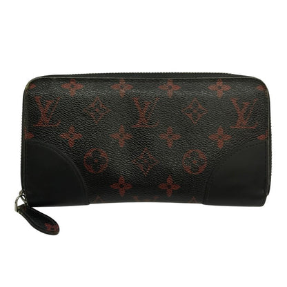 LOUIS VUITTON ルイヴィトン モノグラム アンフラルージュ ジッピーウォレット 長財布 メンズ ラウンドファスナー ジップ 小銭入れ付き ブラック M60974 中古 T1