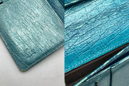 GUCCI グッチ GGプラス 2つ折り 長財布 115048 中古 D4