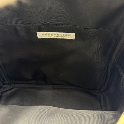 PROPORTION BODY DRESSING プロポーション ボディドレッシング ミニ リュック ブラック レディース 小さめ かわいい おでかけ シンプル 中古 W４