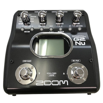 ZOOM ギターエフェクター/オーディオインターフェース ブラック G2Nu 中古 Y1