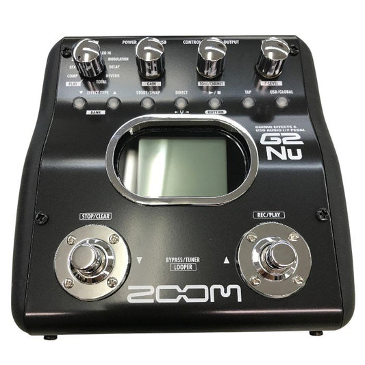 ZOOM ギターエフェクター/オーディオインターフェース ブラック G2Nu 中古 Y1