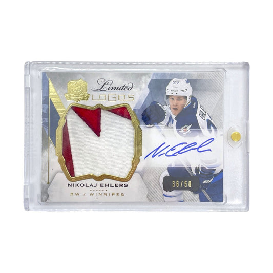 UPPER DECK NHLカード THE CUP LIMITED LOGOS NIKOLAJ EHLERS WINNIPEG JETS 36/50 #LL-NE 中古 IT1