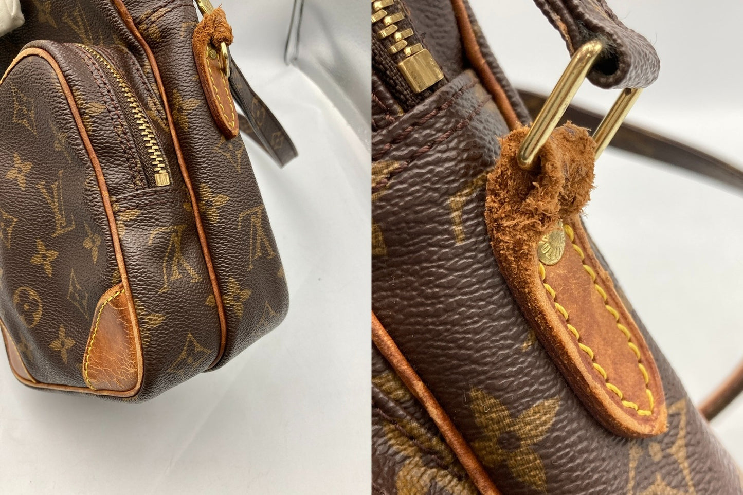 LOUIS VUITTON ルイヴィトン モノグラム アマゾン ショルダーバッグ M45236 中古 D4