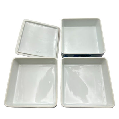 香蘭社 染錦松竹梅 三段重 和食器 重箱 ブランド 弁当 おせち 中古 W４