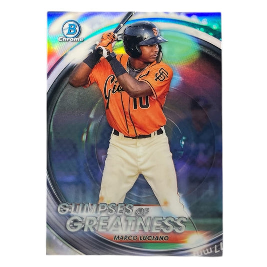 TOPPS MLBカード BOWMAN CHROME MARCO LUCIANO SAN FRANCISCO GIANTS /250 #GOG-ML 中古 IT2