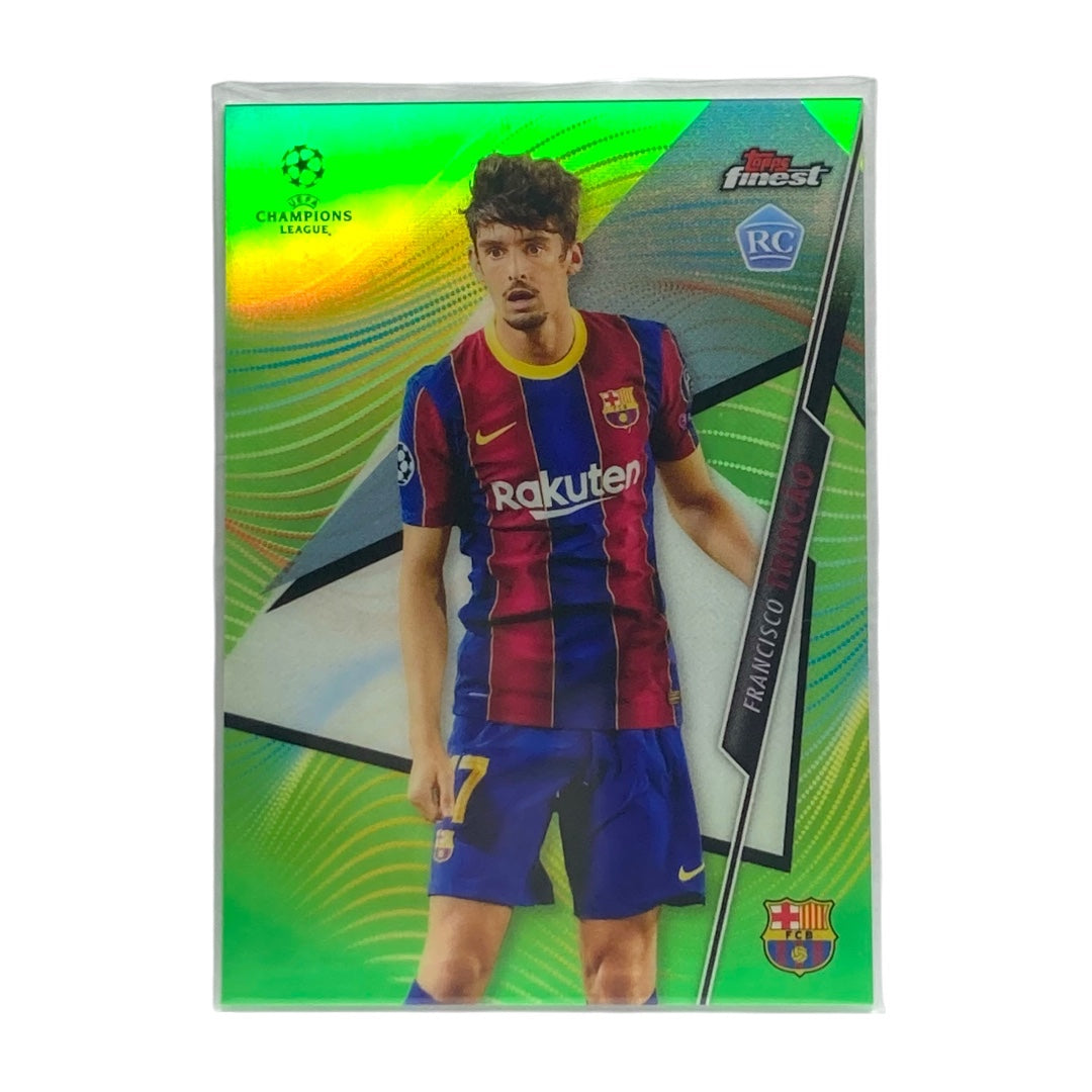 TOPPS サッカーカード FINEST FRANCISCO TRINCAO BARCELONA /99 #16 中古 IT2