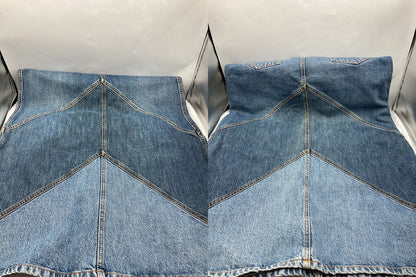 GAP 1969 ギャップ 00s イタリア製 パッチドデニムスカート 293029-00-6 サイズ4 中古 D4