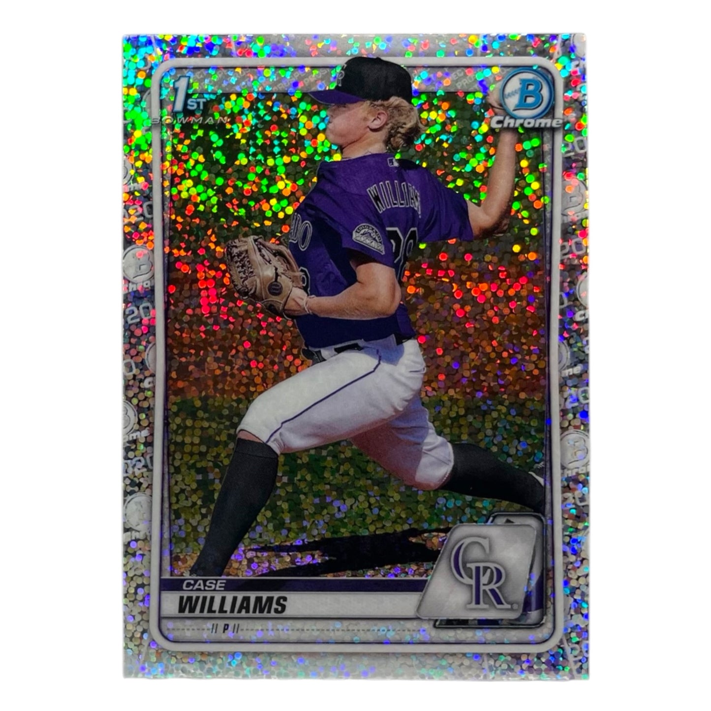 TOPPS MLBカード BOWMAN CHROME 1ST CASE WILLIAMS COLORADO ROCKIES #BD-23 中古 IT2