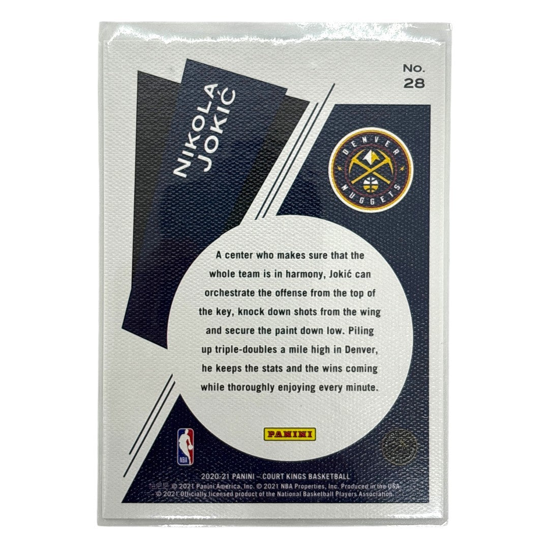 PANINI NBAカード COURT KINGS NIKOLA JOKIC NUGGETS #28 中古 IT1