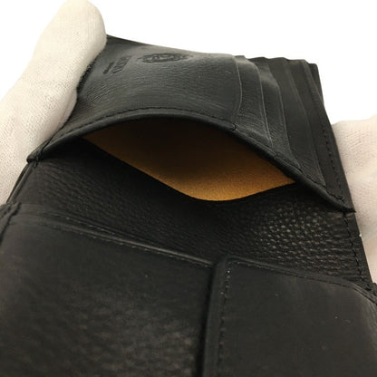 GANZO (ガンゾ) BABY CALF (ベビーカーフ)小銭入れ付き二つ折り財布 中古 Y4