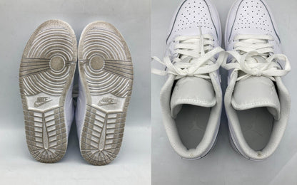 NIKE AIR JORDAN 1 LOW ナイキ エアジョーダン 1 ロー 553558-136 サイズ26cm メンズ 中古 D4