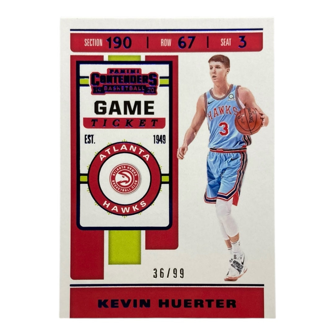 PANINI NBAカード CONTENDERS KEVIN HUERTER ATLANTA HAWKS /99 #58 中古 IT2