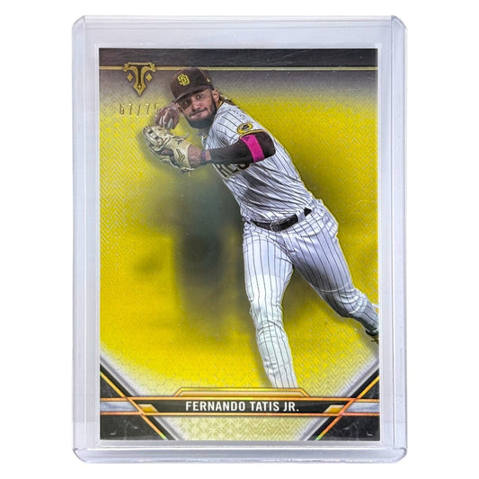 TOPPS MLBカード TRIPLE THREADS FERNANDO TATIS JR. SAN DIEGO PADRES /75 #100 中古 IT1
