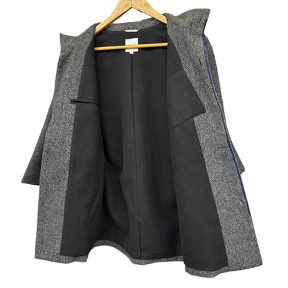 SOUSOU ソウソウ 角袖外套 短丈 コート F アウター レディース 冬 日本製 京都 中古 W４