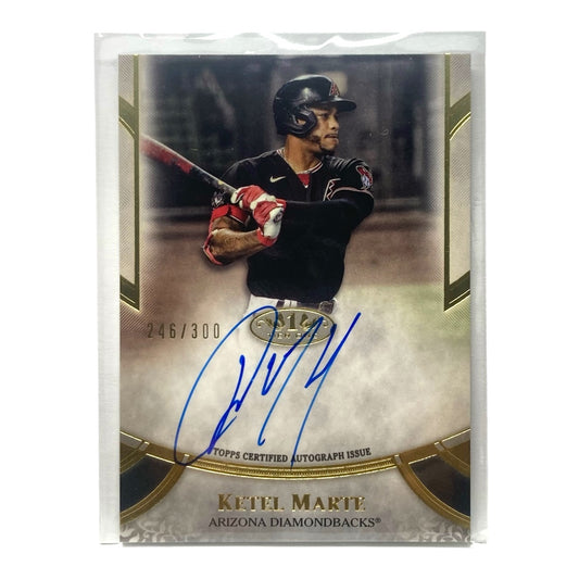 TOPPS MLBカード TIER ONE KETEL MARTE DIAMONDBACKS 246/300 #PPA-KET 中古 IT2