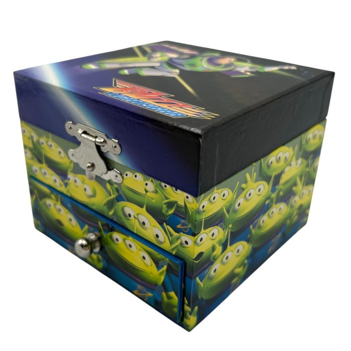 ディズニー ピクサー トイ・ストーリー ミュージカル・ボックス 君はともだち Disney PIXAR オルゴール バズライトイヤー リトルグリーンメン 中古 W４