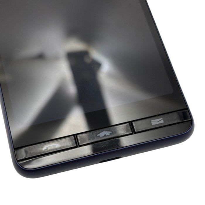 京セラ kyocera au BASIO4 スマートフォン KYV47 ロイヤルブルー 本体 スマホ シニア 初心者 android 中古 W４