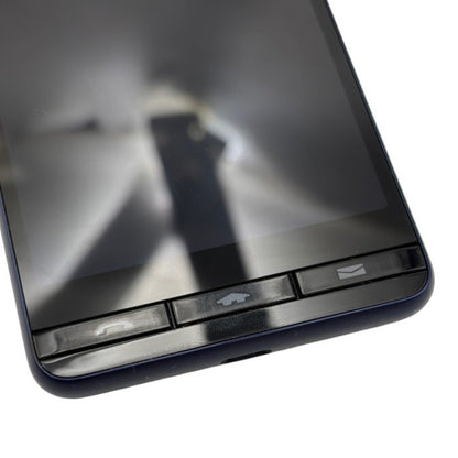 京セラ kyocera au BASIO4 スマートフォン KYV47 ロイヤルブルー 本体 スマホ シニア 初心者 android 中古 W４