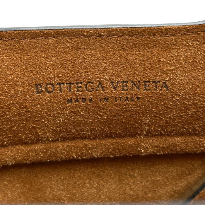 BOTTEGA VENETA ボッテガヴェネタ マキシ イントレチャート ハンドバッグ クラッチ ブラック 鞄 ブランド レディース 中古 W４