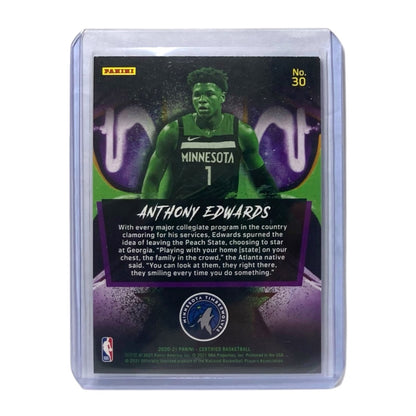 PANINI NBAカード CERTIFIED ANTHONY EDWARDS MINNESOTA TIMBERWOLVES #30 中古 IT2