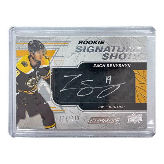 UPPER DECK NHLカード ENGRAINED ZACH SENYSHYN BRUINS 158/249 #RSS-ZS 中古 IT1