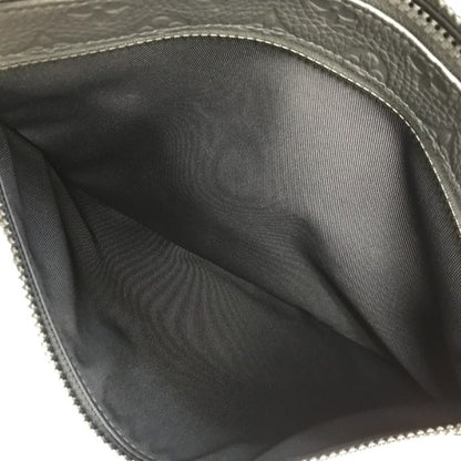 LOUIS VUITTON ルイヴィトン トリヨン・モノグラム クラッチバッグ ユニセックス セカンドバッグ チェーン エンボス ブラック/オレンジ M67461 中古 T1