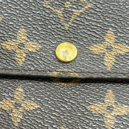 LOUIS VUITTON ルイヴィトン モノグラム ポルトフォイユ サラ M61734 長財布 ブランド レディース メンズ 小銭入れ カード入れ 中古 W４