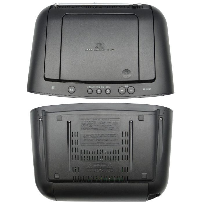 ソニー CDラジオ Bluetooth/FM/AM/ワイドFM対応 語学学習用機能 電池駆動可能 ブラック ZS-RS81BT 中古 a1