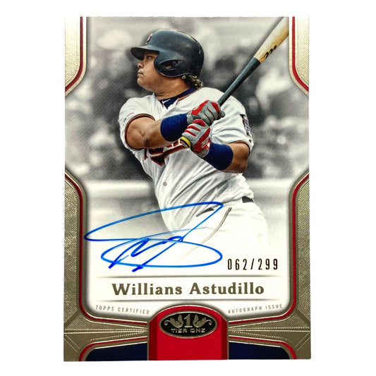 TOPPS MLBカード TIER ONE WILLIANS ASTUDILLO TWINS 062/299 #BOA-WAS 中古 IT2